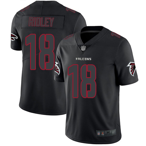 Atlanta Falcons Limited Black Men Calvin Ridley Jersey NFL Football #18 Rush Impact->women nfl jersey->Women Jersey